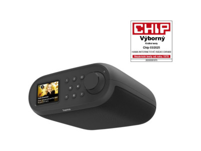 HAMA DIR400, Digitálne a int. rádio DAB+/FM/BT