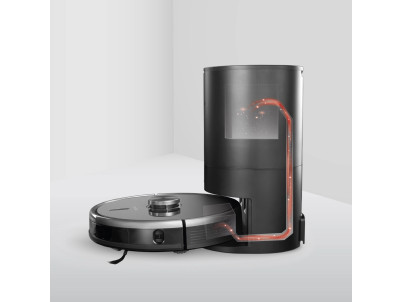 CONCEPT vr3520nC Robotický vysávač s mopom 3v1 REAL FORCE Laser Complete Clean Care UVC