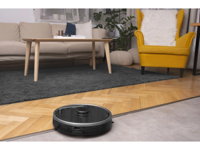 CONCEPT vr3520nC Robotický vysávač s mopom 3v1 REAL FORCE Laser Complete Clean Care UVC