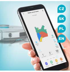 CONCEPT VR3125  PERFECT CLEAN Laser Robotický vysávač s mopom 2 v 1