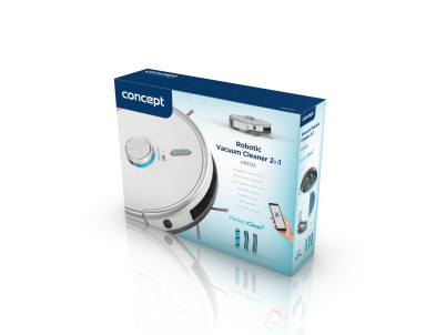 CONCEPT VR3125  PERFECT CLEAN Laser Robotický vysávač s mopom 2 v 1