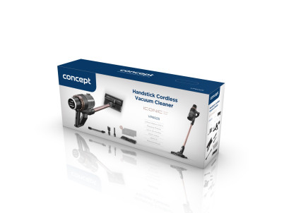 CONCEPT VP6025 Tyčový vysávač 3v1 ICONIC Smart Aqua 21,6 V