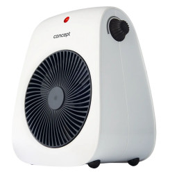 VT7040 Teplovzdušný ventilátor, biely