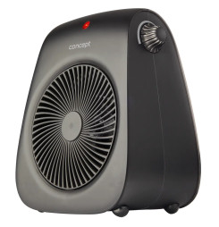 VT7041 Teplovzdušný ventilátor, čierny