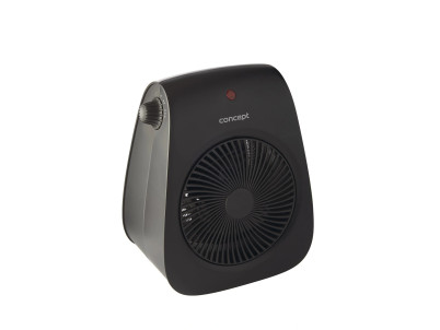 VT7041 Teplovzdušný ventilátor, čierny