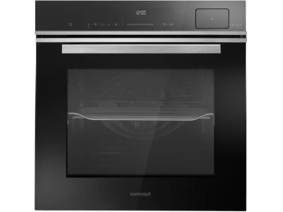 CONCEPT ETV8960bcN BLACK Parná rúra Steam+