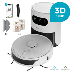 CONCEPT VR3450 Robotický vysávač s mopom 2v1 PERFECT CLEAN Laser 3D