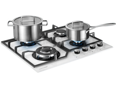 CONCEPT PDV7460wh Plynová doska vstavaná 60 cm WHITE