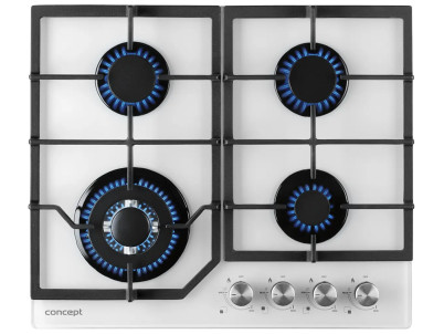 CONCEPT PDV7460wh Plynová doska vstavaná 60 cm WHITE