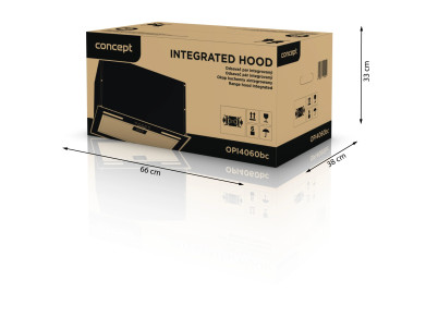 CONCEPT OPI4060bc Digestor integrovaný 60cm CONCEPT OPI4060bc Digestor integrovaný 60cm