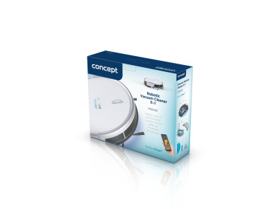 CONCEPT VR2020 Robotický vysávač s mopom 3 v 1 PERFECT CLEAN GYRO DEFENDER UVC