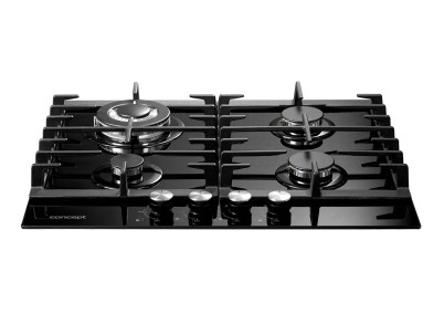 CONCEPT PDV7260bc Plynová doska vstavaná 60 cm BLACK