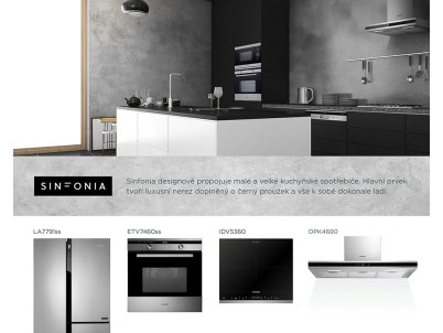 CONCEPT ETV7460ss Elektrická multifunkčná rúra vstavaná 60 cm SINFONIA