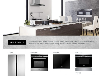 CONCEPT ETV7460ss Elektrická multifunkčná rúra vstavaná 60 cm SINFONIA