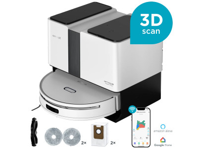 CONCEPT VR4050 Robotický vysávač s mopom 2v1 OPTIMUS Aqua Pro Laser 3D
