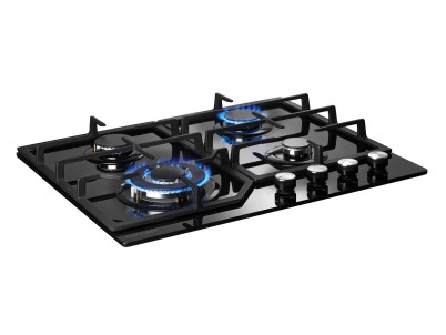 CONCEPT PDV7460bc Plynová doska vstavaná 60 cm BLACK