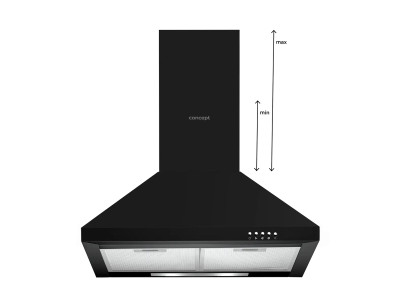 CONCEPT OPK3560bc Digestor komínový 60 cm CONCEPT OPK3560bc Digestor komínový 60 cm