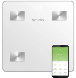 VO4000 Osobná váha diagnostická PERFECT HEALTH, biela