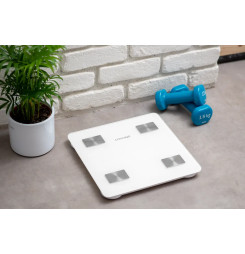 VO4000 Osobná váha diagnostická PERFECT HEALTH, biela