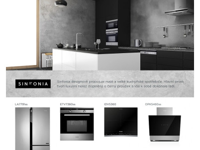 CONCEPT OPK5460ssN SINFONIA Digestor komínový CONCEPT OPK5460ssN SINFONIA Digestor komínový