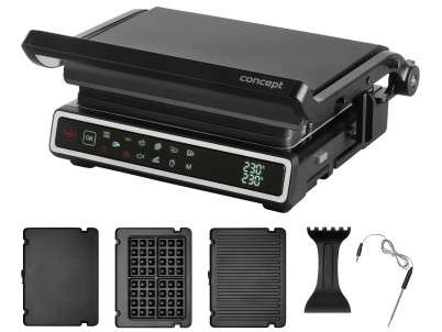 CONCEPT GE3550 Kontaktný gril s teplotnou sondou