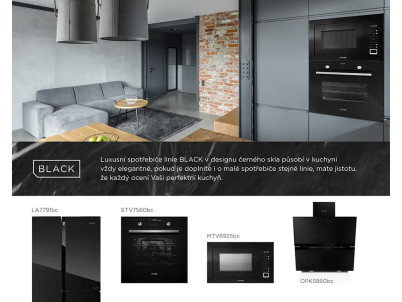 CONCEPT OPK5860bc Digestor komínový 60 cm