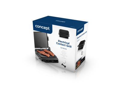 CONCEPT GE3600 Kontaktný gril s teplotnou sondou