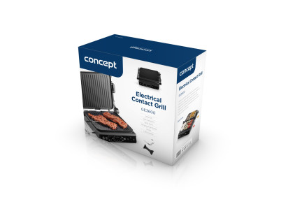 CONCEPT GE3600 Kontaktný gril s teplotnou sondou