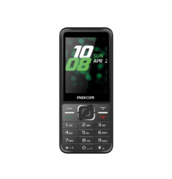 MAXCOM MM244 SE, Telefón DUAL Sim, čierny