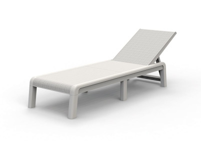 Ležadlo Keter Atlas biele Ležadlo Keter Atlas biele