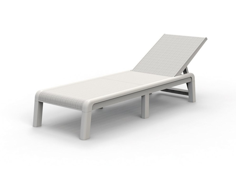 Ležadlo Keter Atlas biele Ležadlo Keter Atlas biele