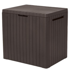 Box Keter® City storage box 113 lit., úložný, hnedý