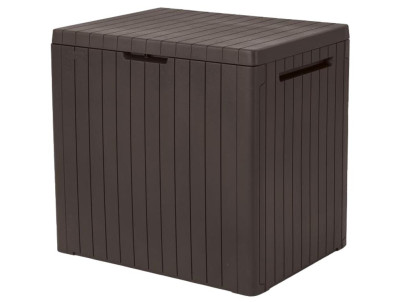 Box Keter® City storage box 113 lit., úložný, hnedý
