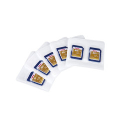 HAMA Samolepiace obaly na SD pamäťové karty, 5 ks