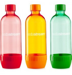 Fľaša TRIPACK 1l ORANGE/GREEN/RED SODASTREAM