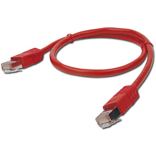 Gembird PP12-3M/R patch RJ45, cat. 5e, UTP, 3m, červený