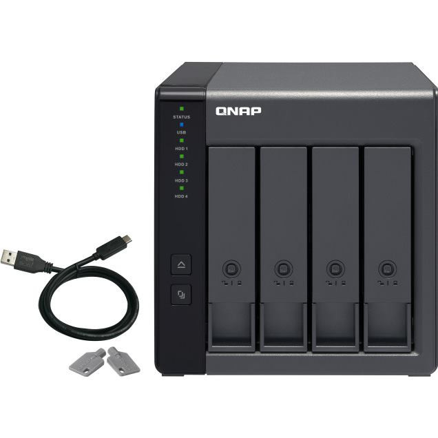 QNAP NAS Server TR-004 4xHDD bay