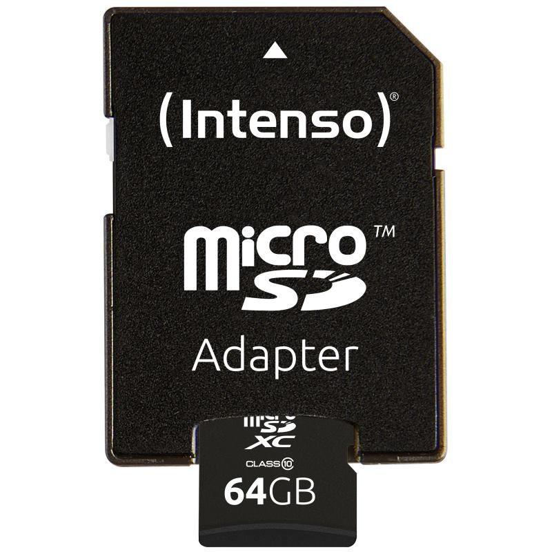 Intenso microSD 64GB class 10 3413490