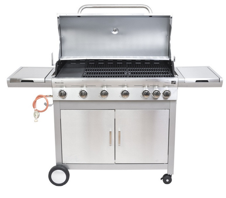 Plynový gril G21 Mexico BBQ Premium line, 7 horákov + zadarmo redukčný ventil