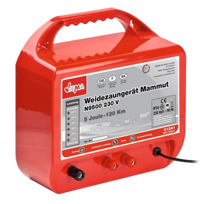 DEMA Elektrický ohradník 230 V Mammut N9500 230V