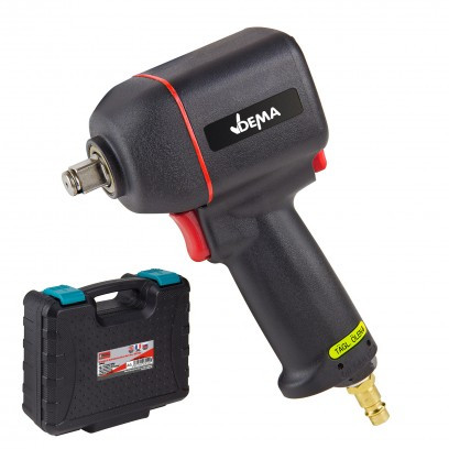 DEMA Pneumatický rázový uťahovák 1/2&quot; 850 Nm Set Pro