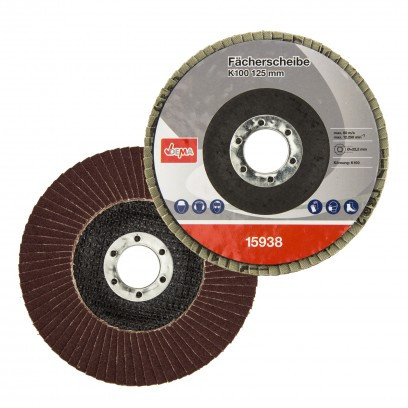 DEMA Lamelový vejárový brúsny kotúč 125 mm K100