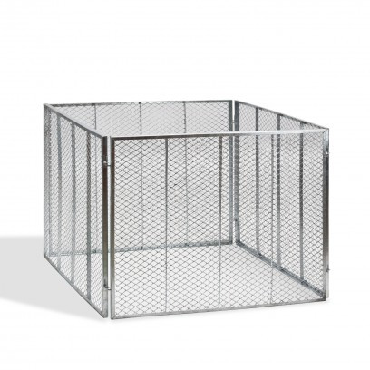DEMA Kovový kompostér 108x108x81 cm
