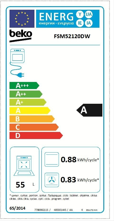 Beko FSM52120DW