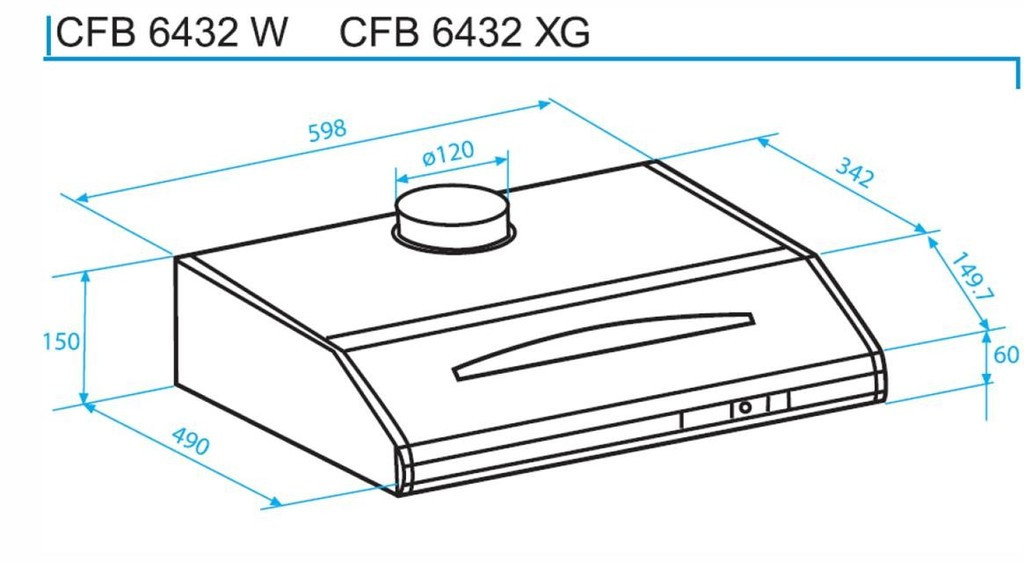 Beko CFB6432W