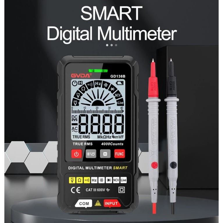 GVDA GD136B, Digitálny multimeter