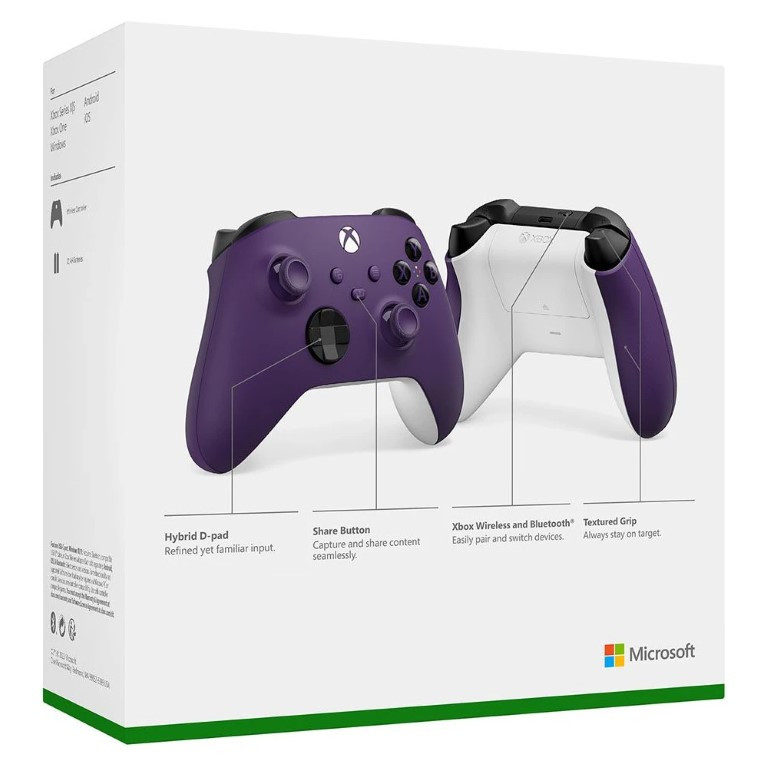 XBOX Bezdrôtový Gamepad, Astral Purple