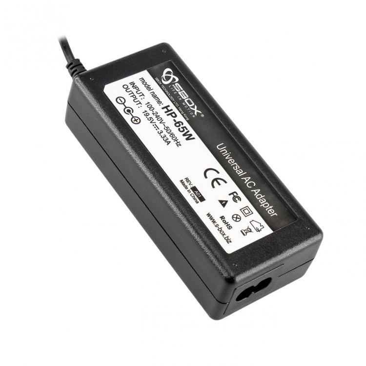 SBOX HP-65W Adaptér pre notebooky HP 65W