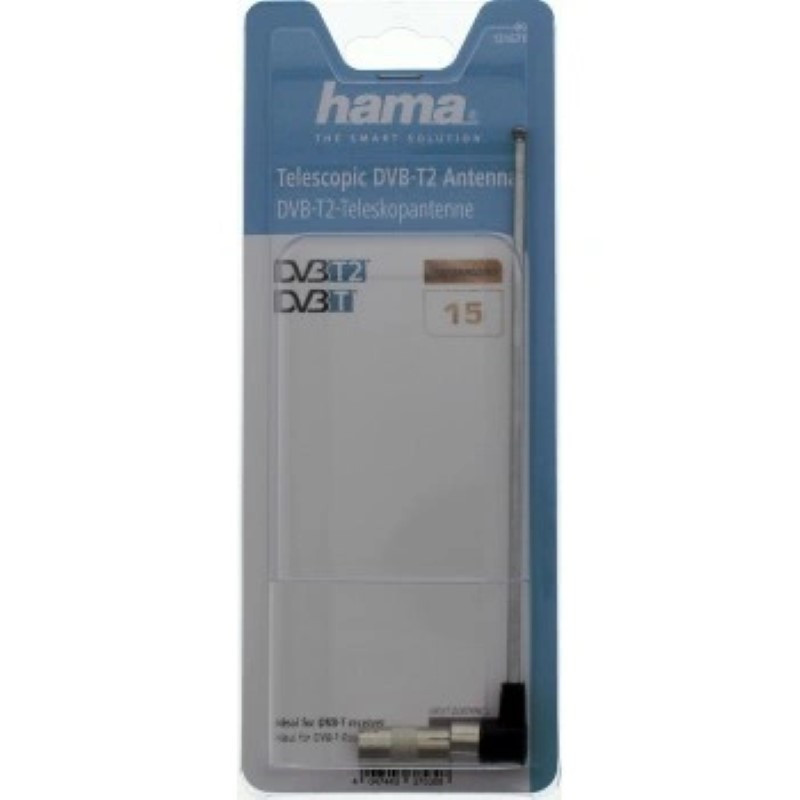 HAMA DVB-T/DAB/FM teleskopická anténa pasívna