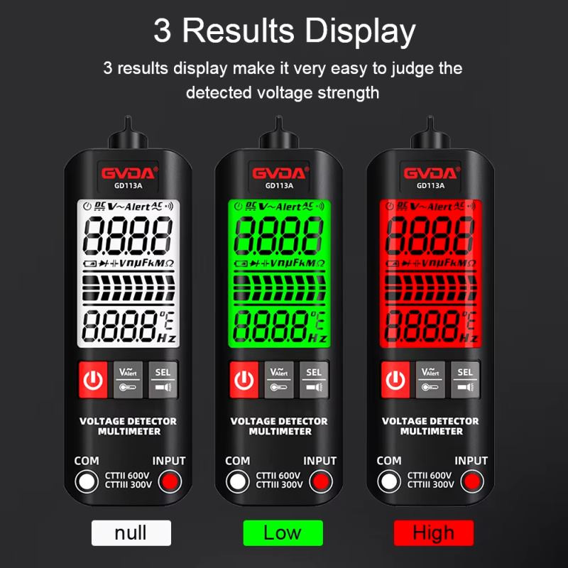 GVDA GD113A, Digitálny multimeter